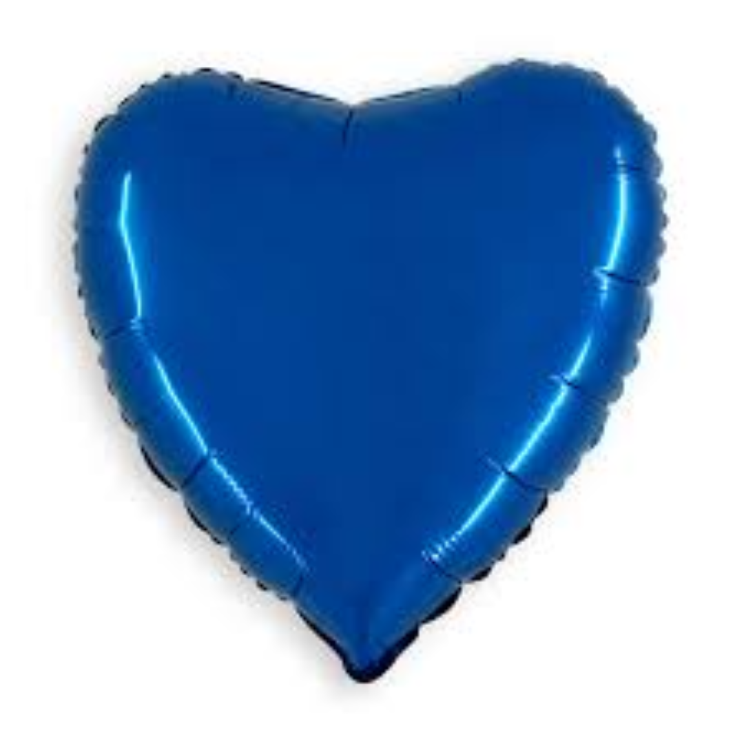 GEMAR HEARTS FOIL MATTE BLUE
